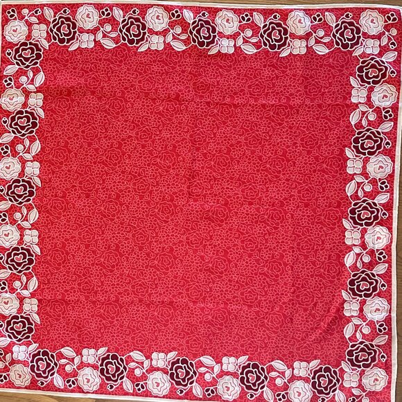 YSL Cotton Scarf  / Handkerchief - Picture 5 of 6